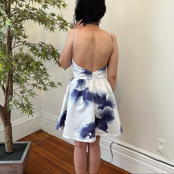 Lulus Dress Open Back Mini Dress - Picture 3 of 17